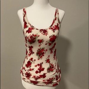 Tank top with roses (2/13 deal)